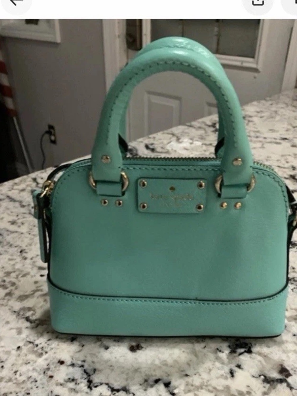 Kate Spade Mini Rachelle Crossbody in Aqua Teal